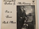 Ohio Rockabilly Gospel LP EVANGELIST BERLON MCKINNEY I'm A Poor Rich Man ROSE