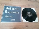 Indecent Exposure Reveal All  RRR LP Vinyl Original 1985 RAR Skinhead Oi Punk