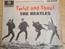 COLLECTOR'S BEATLES TWIST AND SHOUT  *FACTORY SAMPLE WITH RARE *LABEL ERROR 7
