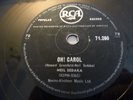 78 rpm NEIL SEDAKA : OH CAROL - ONE WAY TICKET.  SA. 78rpm 1960 RARE LATE 78 RPM