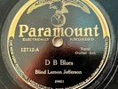 BLIND LEMON JEFFERSON PARAMOUNT  D B Blues/ Maltese Cat Blues