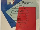 MTV High Priority LP SEALED NOS 1987 Pop Rock Andy Warhol Cover RED
