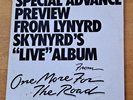 LYNYRD SKYNYRD live FREE BIRD + 2 MCA PROMO Yellow 12