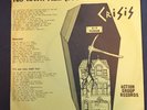 Crisis No Town Hall (Sothwark) Original Vinyl Single 7