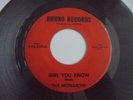 The Monarchs - Girl You Know 1967 USA 45 BRUNO GARAGE PSYCH