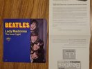 The Beatles ‘Lady Madonna’ 1968 7” picture sleeve only w/ fan club flyer vg cond