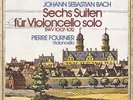 BACH 6 Solo Cello Suites PIERRE FOURNIER Archiv 2710005+ 3LP Box 1960 Recording