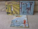 GENESIS - Nursery Cryme/Tresspass/Foxtrot - 3 x Prog LP Bundle - EX/VG Condition