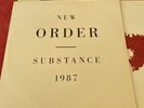 New Order Substance Double LP Vinyl Original 1987 First Edition  Factory 200