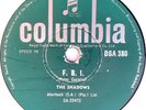 The Shadows. F.B.I. /  Midnight. Columbia DSA 380. Excellent minus