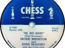 Jackie Brenston & Edna McRaney. Hi Ho Baby. / Leo The Louse. Chess 1496  Ex