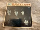 THE BEATLES LP MEET THE BEATLES CAPITOL MONO EARLY SCRANTON T-2047 VG+/EX shrink