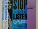 BABY FACE WILLETTE STOP AND LISTEN BLUENOTE BST 84084 JAPAN OBI VINYL LP