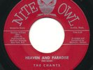 CHANTS Heaven And Paradise / When I'm With You NITE OWL Doo Wop R&B 45 Hear