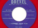 GEMS Thought You'd Care / Kitty From New York.. DREXEL Doo Wop R&B Vocal 45 HEAR
