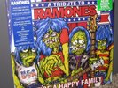 A Tribute To Ramones WE'RE A HAPPY FAMILY 2x VINYL LP NEON GREEN Barnes Noble