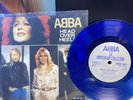 ABBA - HEAD OVER HEELS - BLUE VINYL - UK