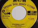 Buck Griffin - Stutterin' Papa MGM RECORDS 1956 Promo Original Rockabilly