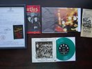 THE BEATLES Christmas Record 1969 Flexi / Insert   Framed Badge & Lennon Xmas 45