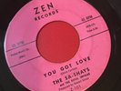 Northern Soul 45 THE SA-SHAYS You Got Love/Boo Hoo Hoo . ZEN RECORDS