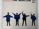 BEATLES HELP  ODEON OP-7387 JAPAN OBI RED VINYL VINYL LP