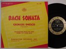 GEORGES ENESCO Bach Sonata 2 Unaccompanied Violin Solo REMINGTON 10