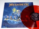 MEGADETH RUST IN PEACE LP RED VINYL ALBUM THRASH METAL X075