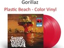 Gorillaz - Plastic Beach Limited Edition Exclusive Red Color Vinyl Record 2 LP 
