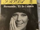 Frida Fernando / Et Liv I Solen Very Rare 7’ Vinyl Abba