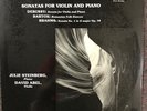 SONATAS FOR VIOLIN AND PIANO | Debussy Bartok Brahms SEALED Wilson Audiophile LP