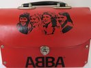 ABBA LUNCHBOX Red Version Australia Only 1977  Vintage Bag