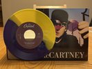 PAUL McCARTNEY 7 Inch 45 My Brave Face  1989 Capitol RE Purple Yelllow color PS