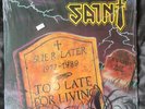 SAINT Too Late For Living PURE METAL LP New Sealed Original Pressing Christian