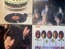 Rolling Stones 4 Vinyl Records: Aftermath/Let it Bleed,/Out of Our Heads/Flowers