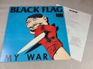 Black Flag LP My War [SST•023/1984*SST Records/First Press] MISPRINT w/ Insert