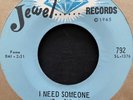 Wallace Brothers Sweet/Funky Soul 45 on Jewel   I Need Someone   Hear