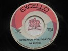 The Exotics: Boogaloo Investigator / I'm Gonna Never Stop Loving 45 RPM VG+ (5J)