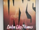 Signed LP INXS - Listen Like Thieves (full band Including Michael Hutchence)