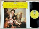 DAVID OISTRAKH violin sonatas BACH PISCHNER 1961 ED1 DGG RED STEREO MINT