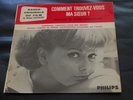 EP 45T 7  SERGE GAINSBOURG COMMENT TROUVEZ VOUS MA SOEUR Très  bon  état. rare