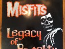 MISFITS LEGACY OF BRUTALITY 1985 Rare 1st Pressing LP Plan 9 Punk Translucent
