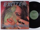 EXCITER Unveiling The Wicked COMBAT LP VG+ with merch inserts z