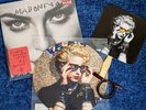 MADONNA SEALED FINALLY ENOUGH LOVE 12'' VINYL PROMO SLIPMAT FAN RUBBER BRACELETS