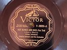 Victor 38059 Charlie Johnson Paradise 10 HOT BONES AND RICE 78 rpm E+  1929 Jazz