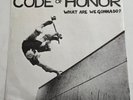 CODE OF HONOR What Are We Gonna Do? '82 w Insert SUB 36 Dead Kennedys Black Flag