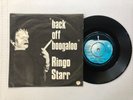 Beatles Ringo Starr BACK OFF BOOGALOO 1972 Apple DENMARK single/sleeve VG/VG+