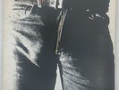 ROLLING STONES LP Sticky Fingers WARHOL ZIPPER COVER great copy PRINTED SLEEVE