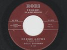 HALLOWEEN SCREAMER & VOCAL 45 -  DICKIE GOODMAN - HORROR MOVIES - HEAR 1961 RORI