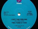 Two Tons O' Fun / Slick – I Got The Feeling / Space Bass : Fantasy NEW VINYL LP