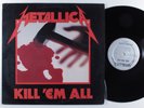 METALLICA Kill 'Em All MEGAFORCE LP VG+ z